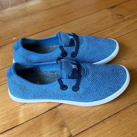 allbirds Shoes - ALLBIRDS Womens Tree Skippers TS Light Blue Knit Washable Sneaker SIZE 10